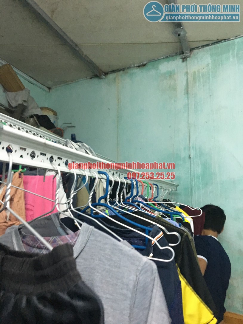 Bộ giàn phơi HP999B đã giúp giải phóng một lượng lớn quần áo