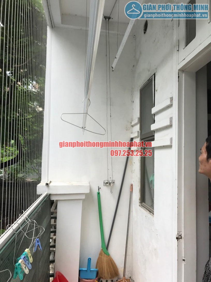Sửa lỗi đứt dây cáp nhà chú Vỹ tại phố Dịch Vọng, Cầu Giấy, Hà Nội-01