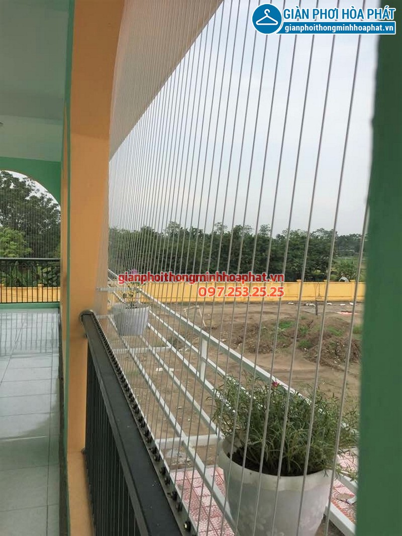 Lưới an toàn hành lang trường mầm non Chu Minh