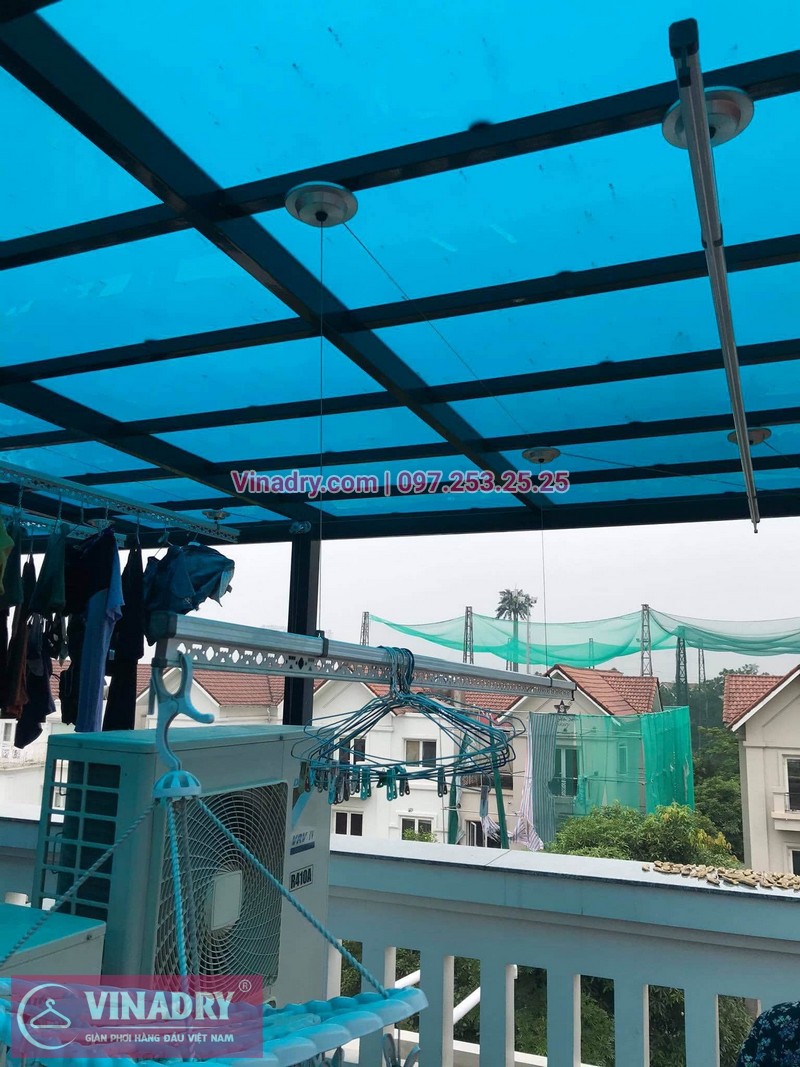 Sửa giàn phơi thông minh giá rẻ tại Vinhome Riverside, Long Biên, Hà Nội